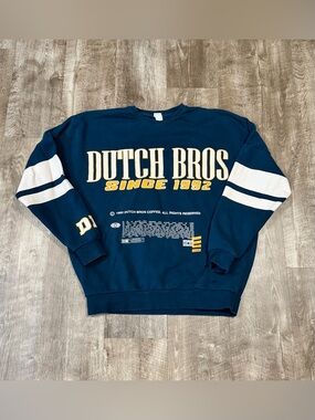 Vintage Dutch Bros since 1992 crewneck sweatshirt employee exclusive size large